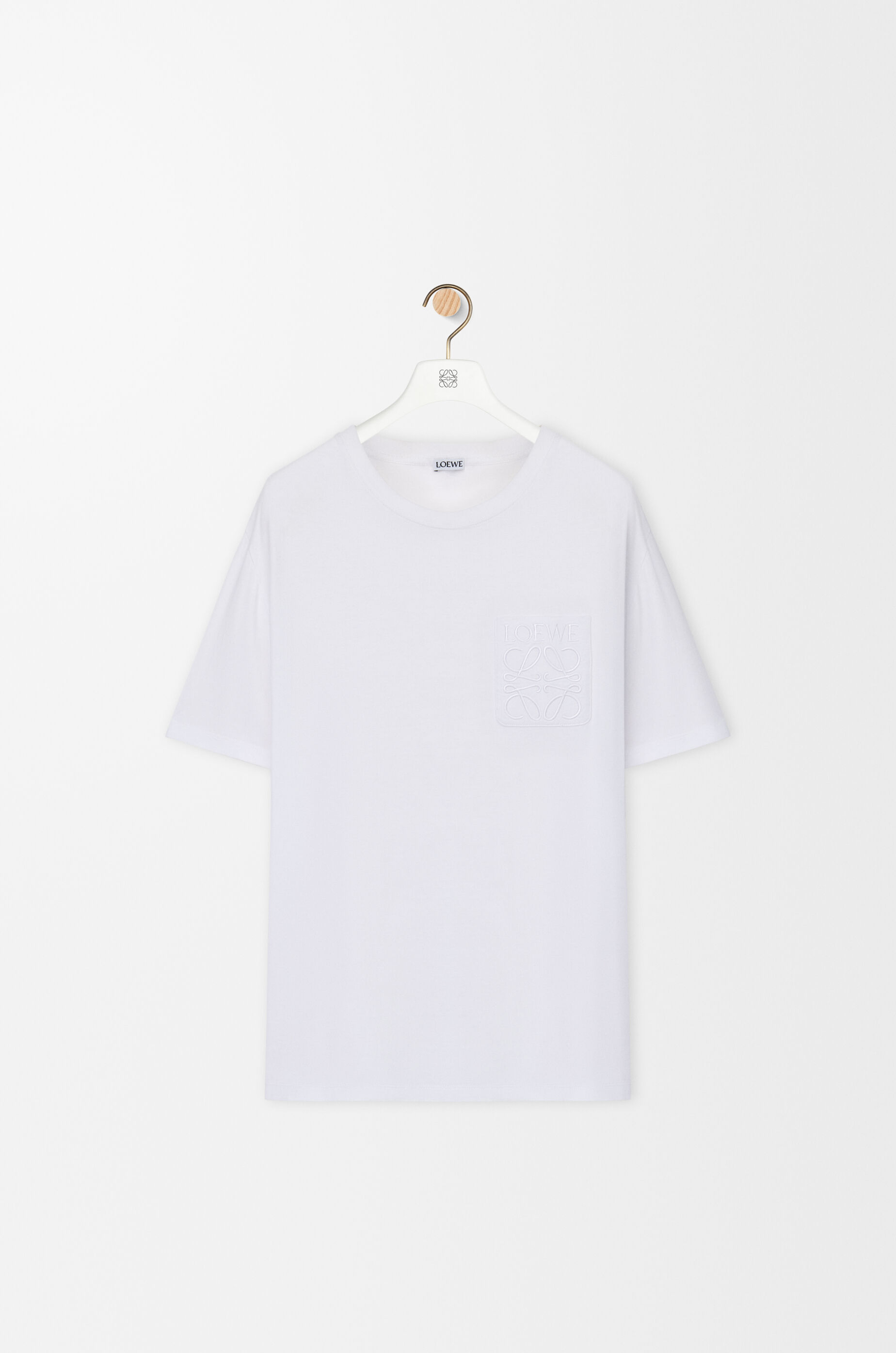Relaxed fit T-shirt in cotton White - LOEWE USA Official Website