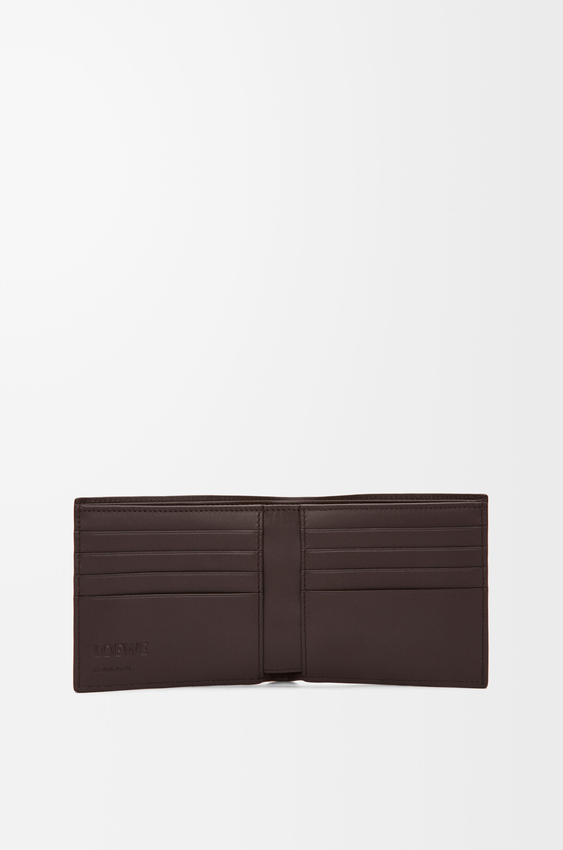 バイフォールド ウォレット（サテンカーフ） ブラウン - LOEWE Japan