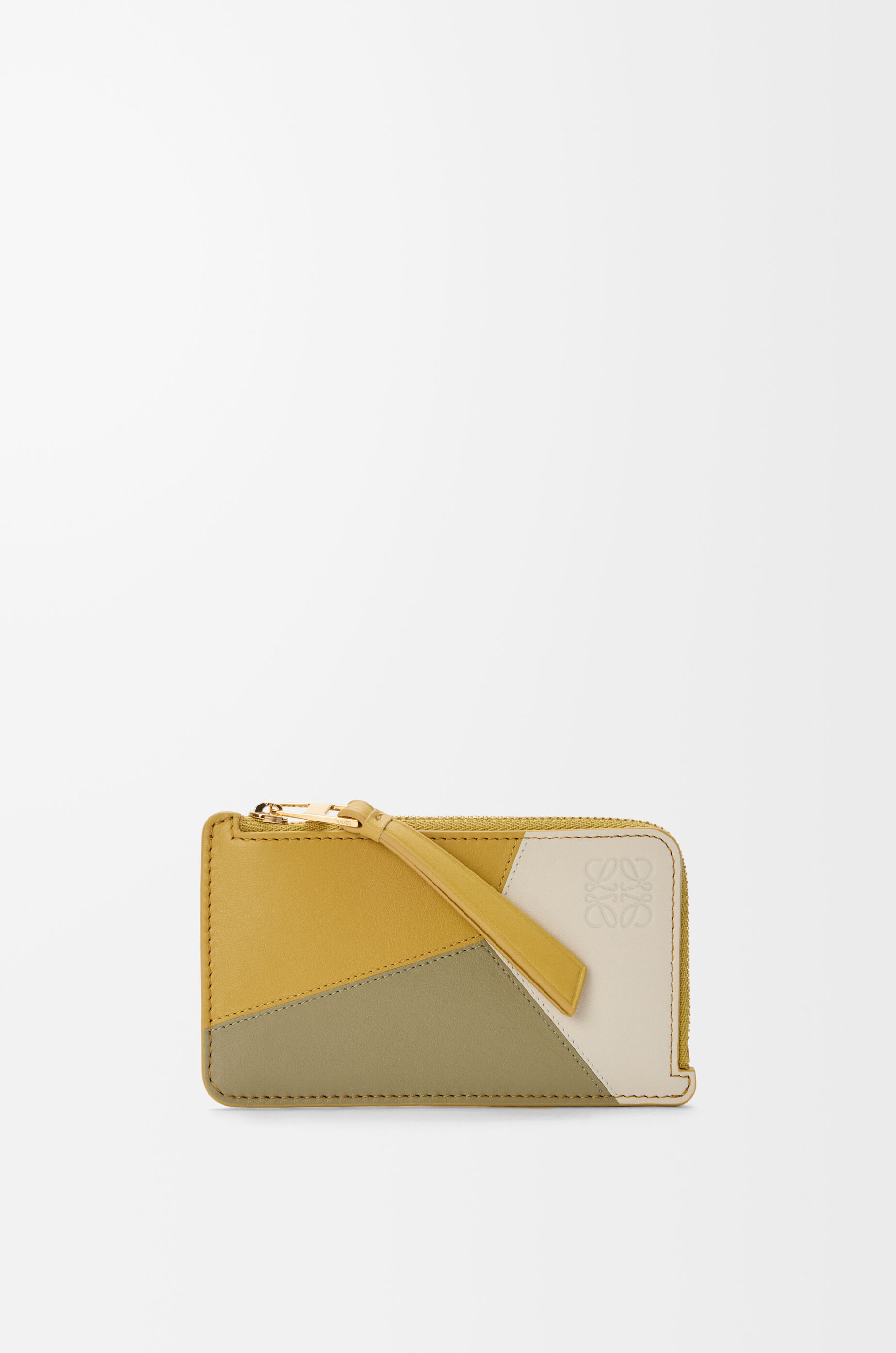 Puzzle coin cardholder in classic calfskin Multicolor - LOEWE USA