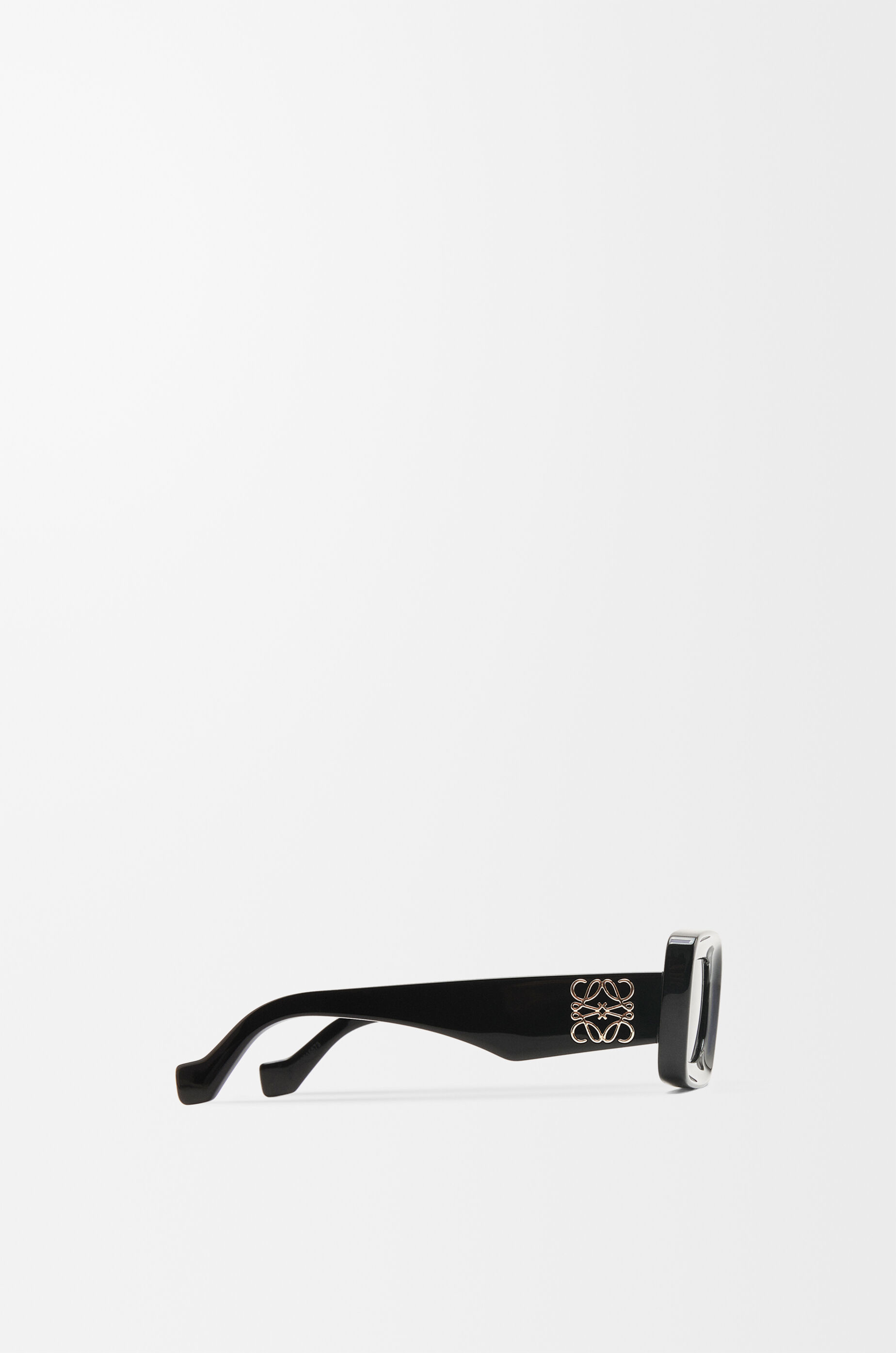 レクタンギュラー サングラス ブラック - LOEWE Japan official website