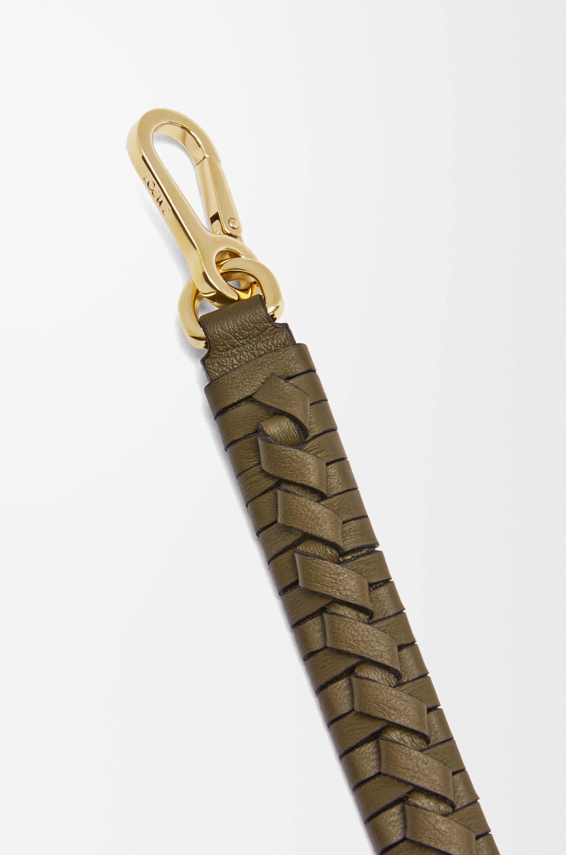 ウーブン スパイラル ストラップ（クラシックカーフ） グリーン