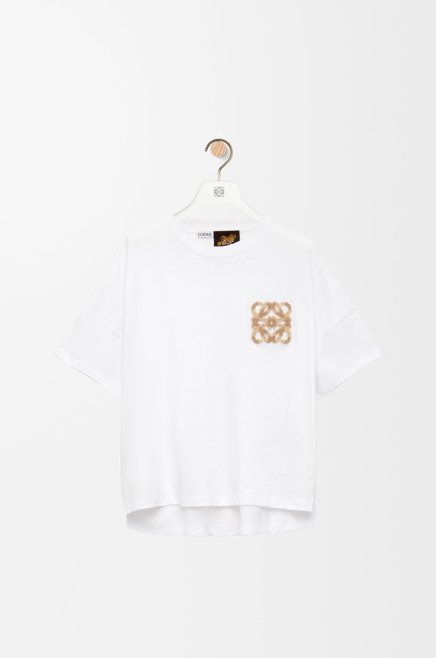 Boxy fit T-shirt in cotton White - LOEWE USA Official Website