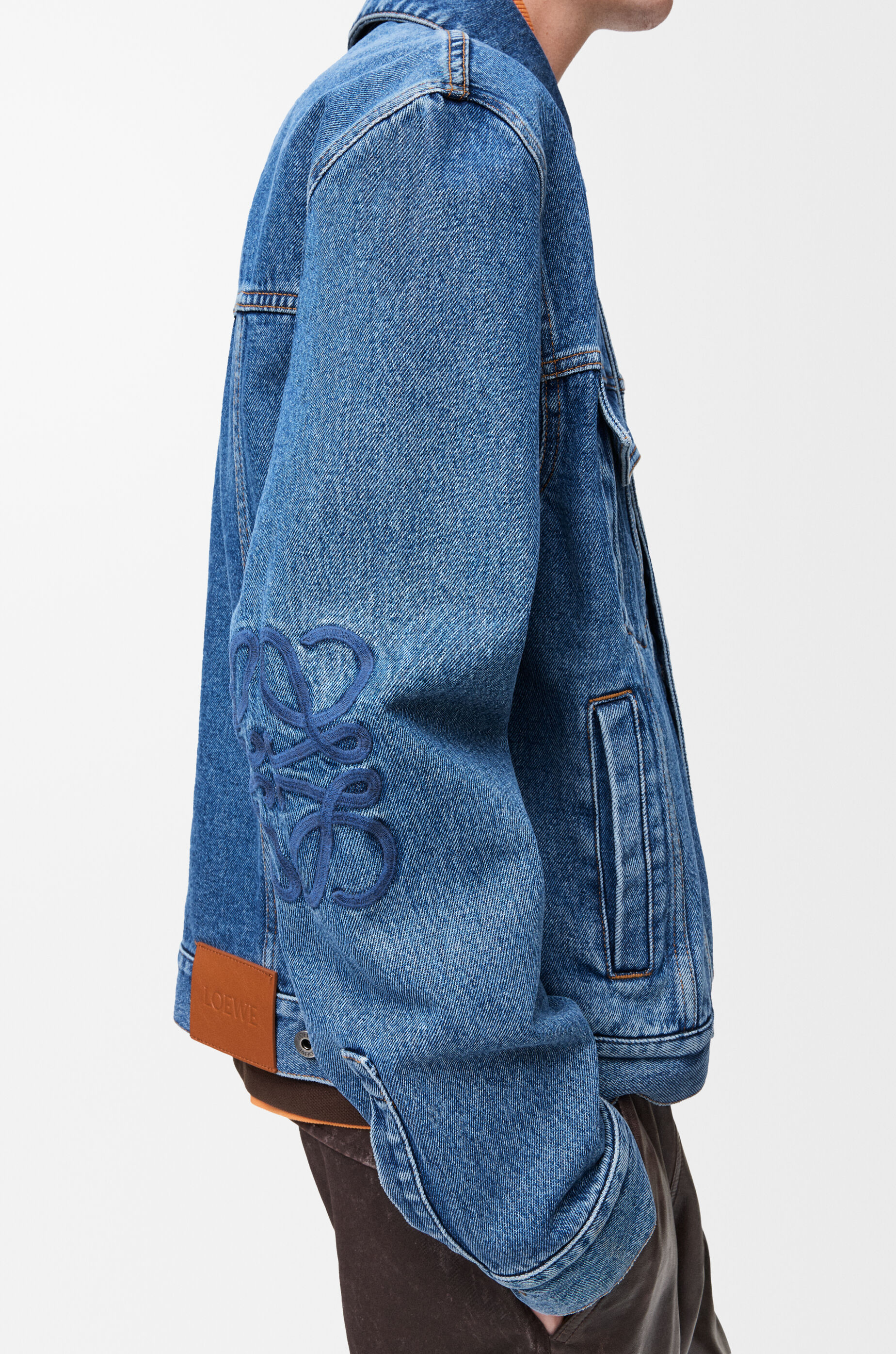 アナグラム ジャケット（デニム） ブルー - LOEWE Japan official website