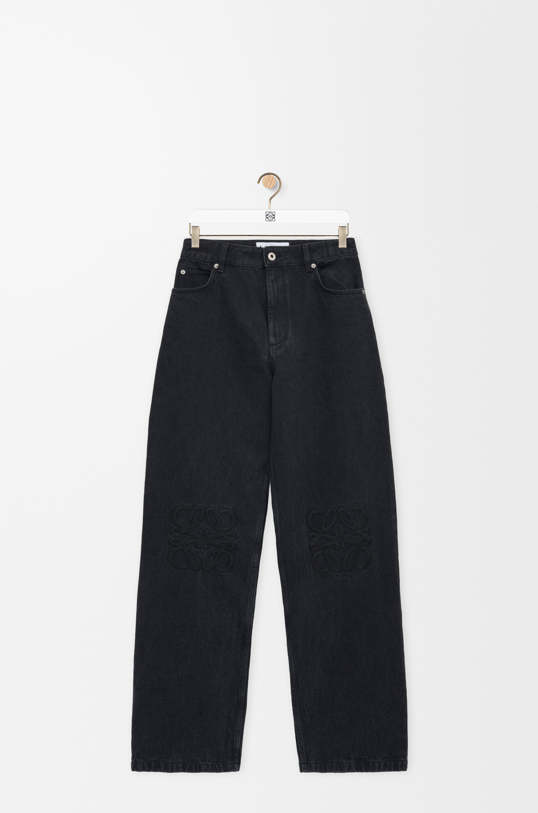 アナグラム バギー ジーンズ（デニム） ブラック - LOEWE Japan