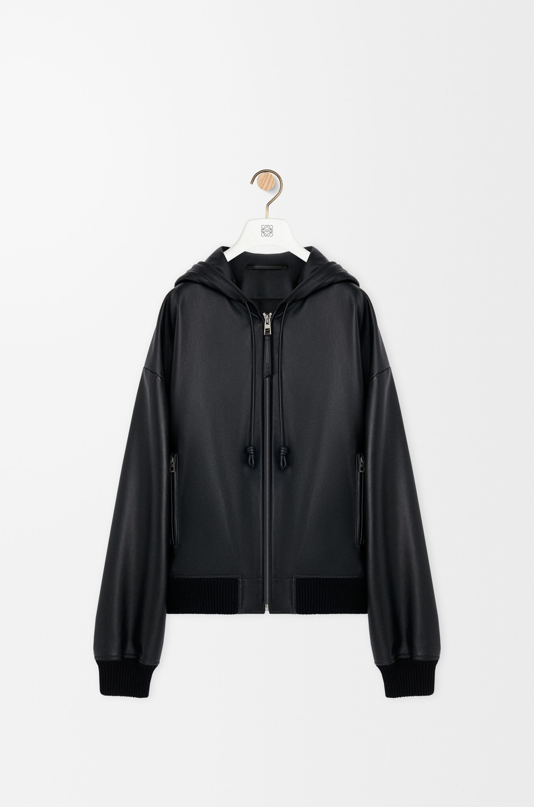 フーデッド ジャケット（ナパラム） ブラック - LOEWE Japan official