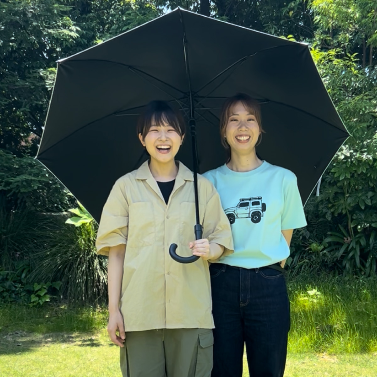 ソーラーブロック日傘・ワイド（晴雨兼用）|ギア|日/火/風除け|日傘