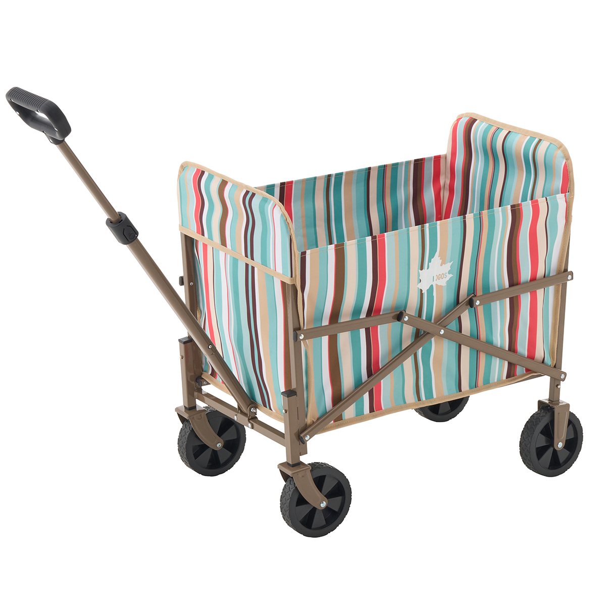丸洗いバッグインキャリーカート（ブルーストライプ）|ギア|キャリー