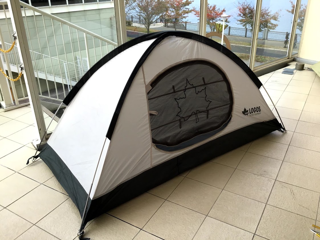 おひとり様テント 【SOLOドーム（カモフラ）】 | LOGOS SHOP 越谷