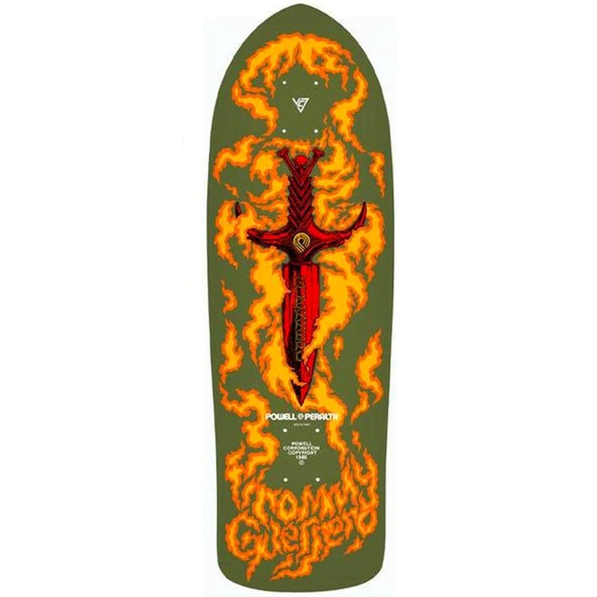Powell Guerrero Skateboard: Bones Brigade Series 13th Reissue