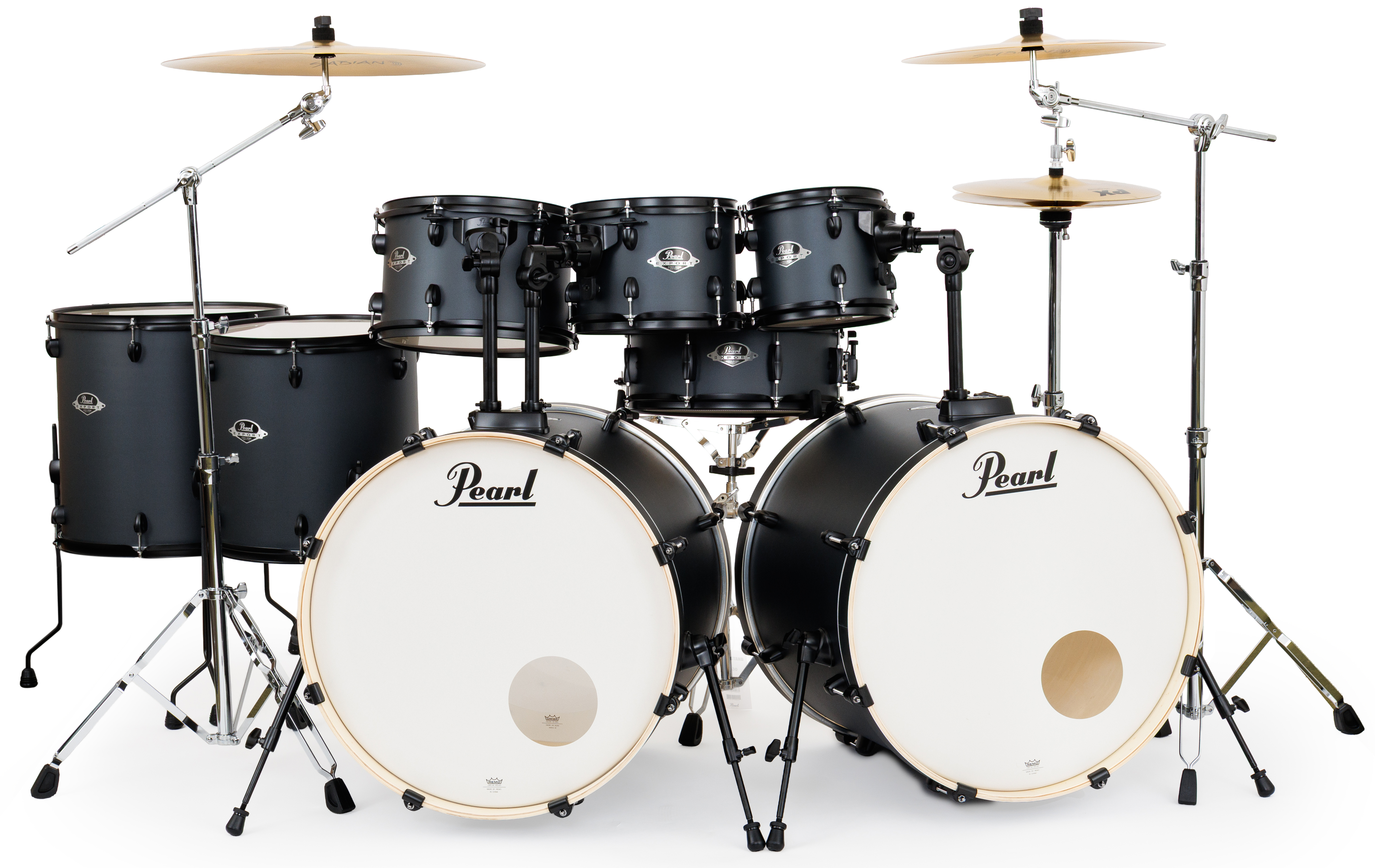 Pearl Limited Edition Export EXX 8-Piece Drum Kit With Cymbals And