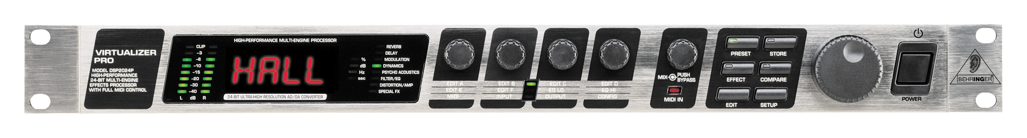 Behringer DSP2024P -Virtualizer Pro | Long & McQuade