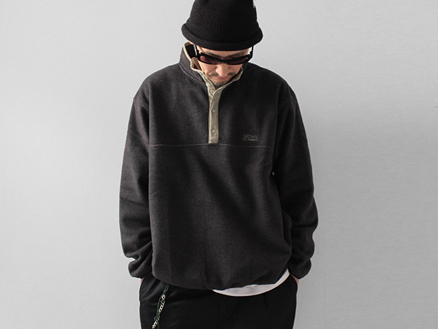 SEDAN ALL-PURPOSE Fleece Snap Pullover