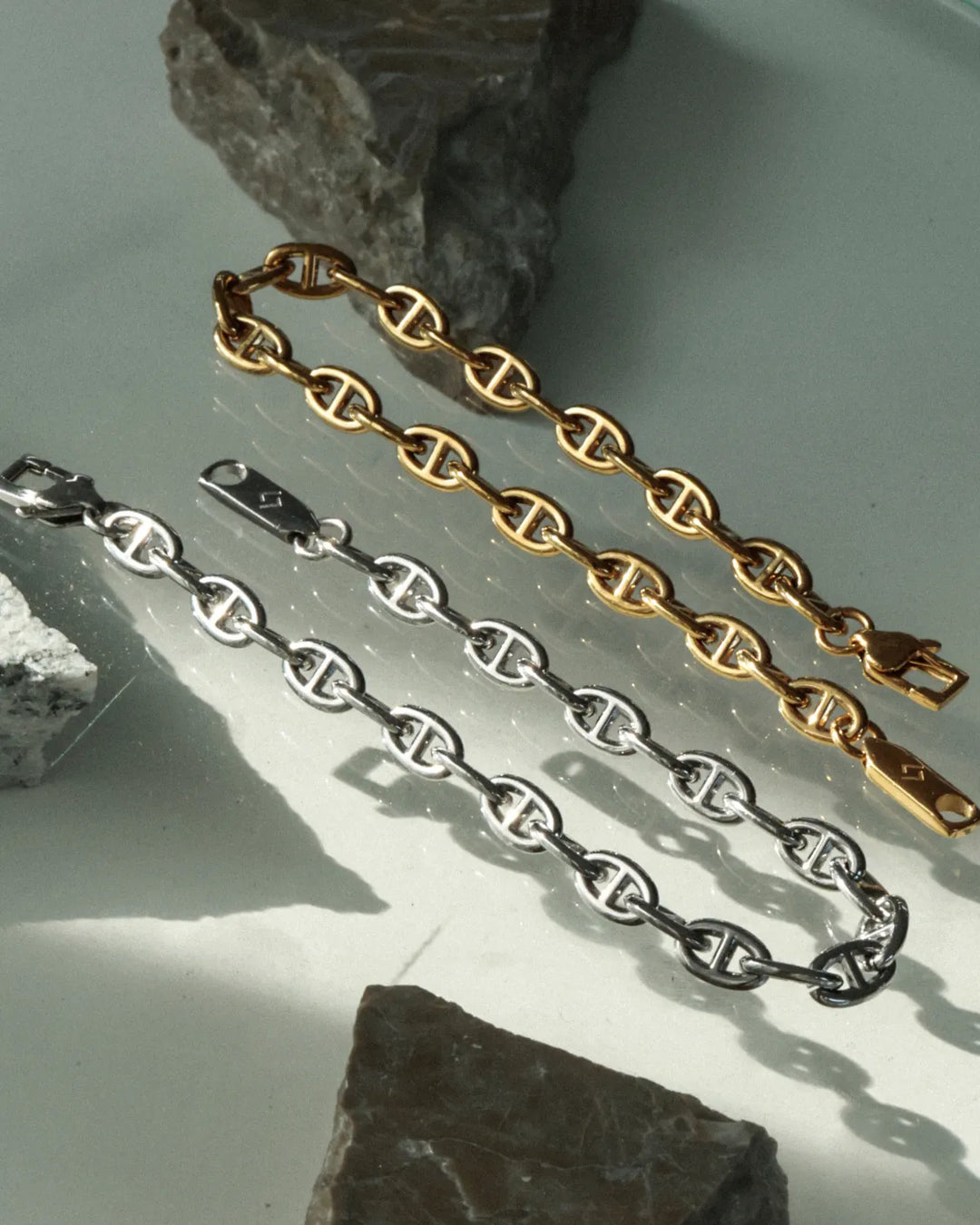 アンカー ブレスレット (5mm)／316Lステンレス｜LOSEFORD 公式通販