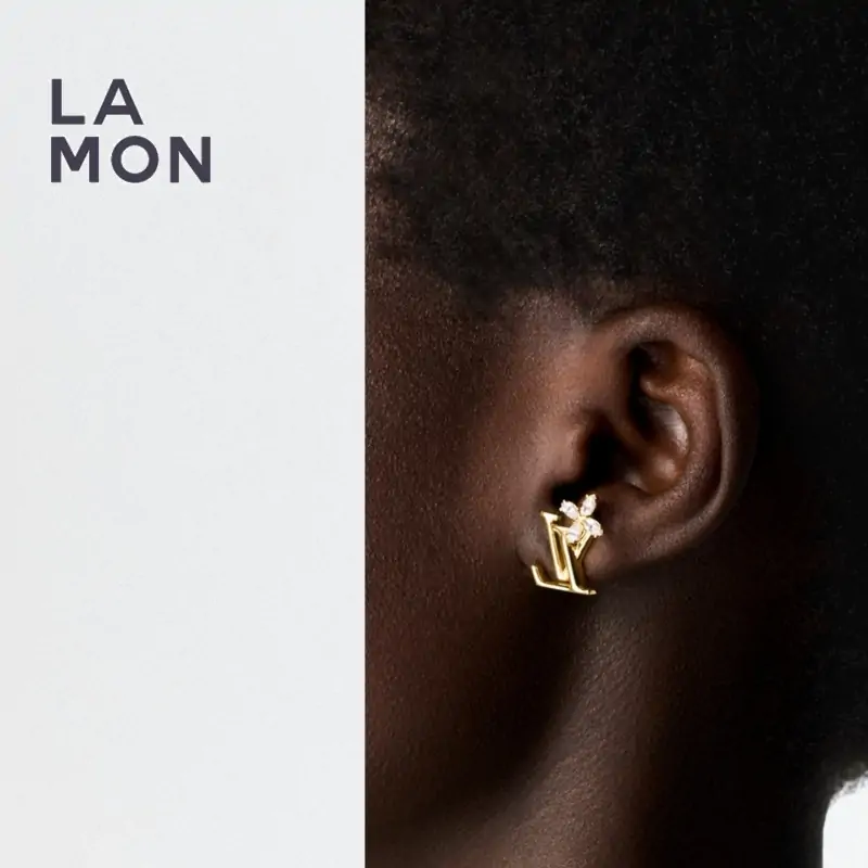 ルイ ヴィトン ピアス LOUIS VUITTON M02116 LV Iconic Flower