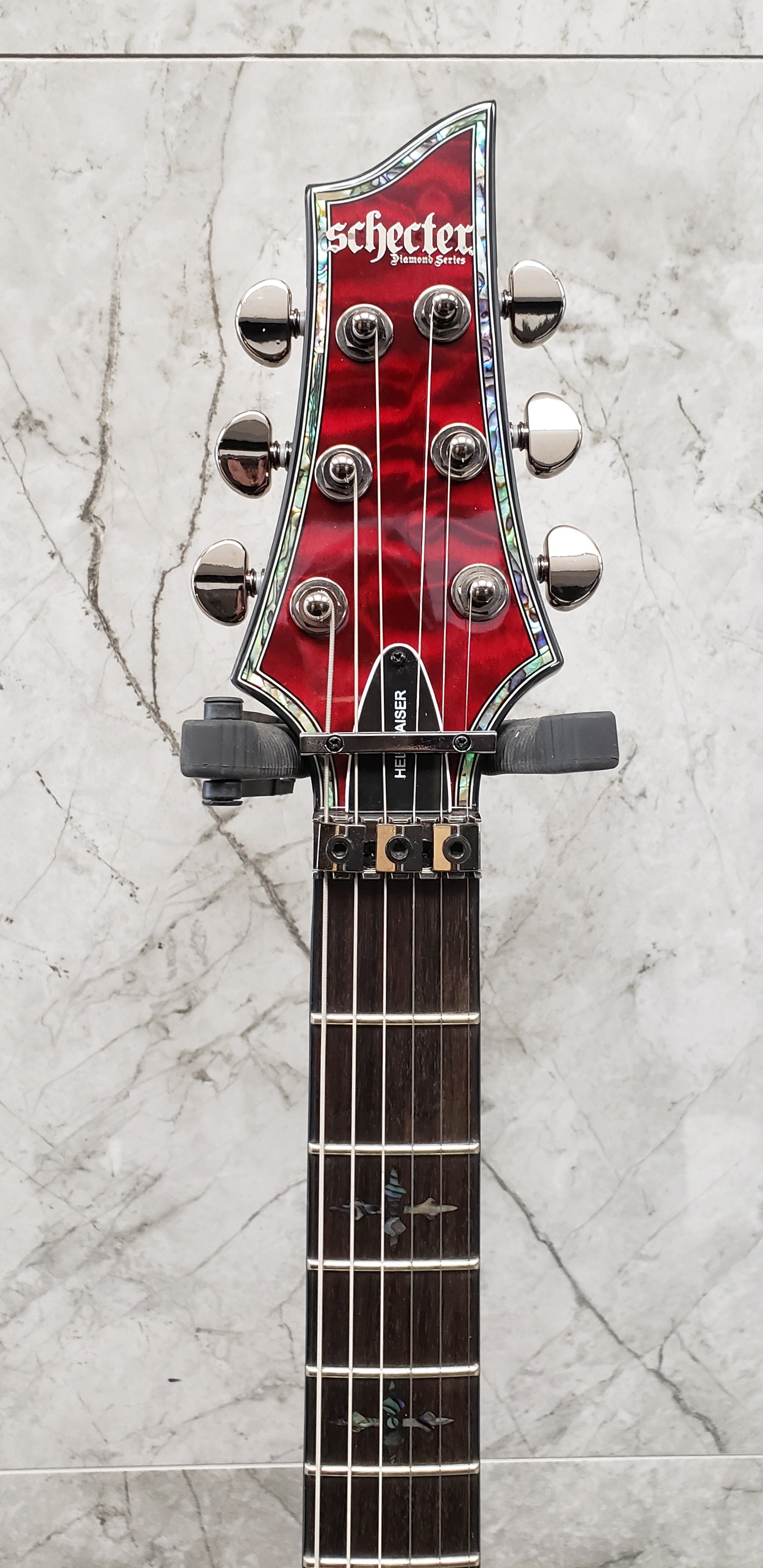 Schecter Hellraiser Series HR-C-1-FR-BCH Black Cherry Guitar with