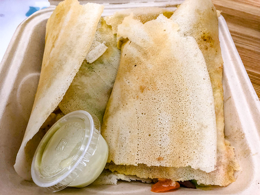 インド料理のドーサが気軽にテイクアウトできる「ガネーシャドーサ