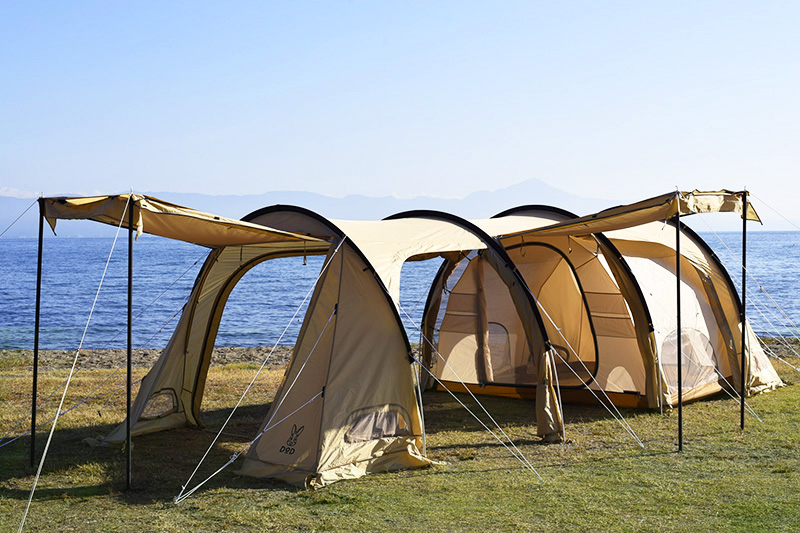 DOD】満を持して「カマボコテント3」新登場！S・M・Lの3サイズ