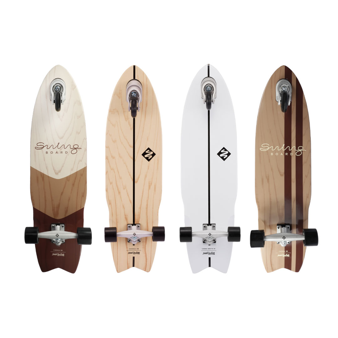 SWING BOARD/ スイングボード】 36インチ CHOKA 三輪スケートボード