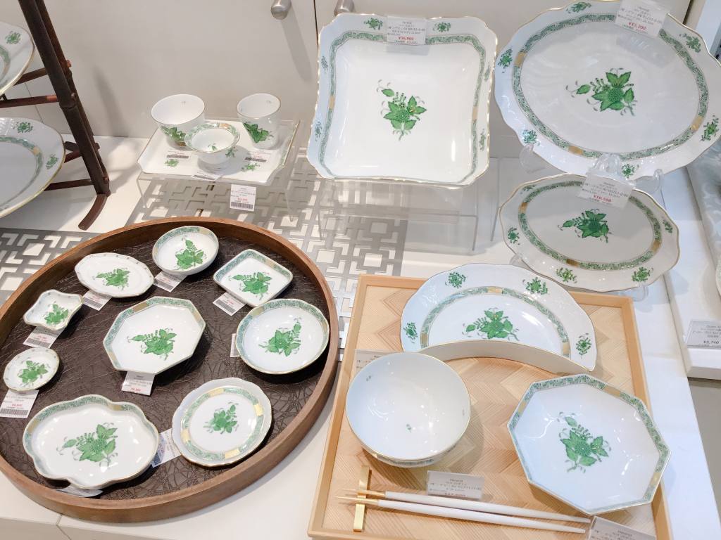 🍃HEREND🍃アポニーグリーンの食卓 | OFFICIAL BLOG | ブランド洋食器