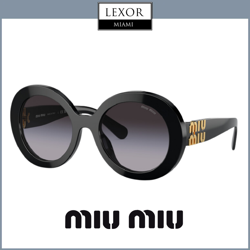 MIU MIU 1AB5D1 Women Black Sunglasses – Lexor Miami