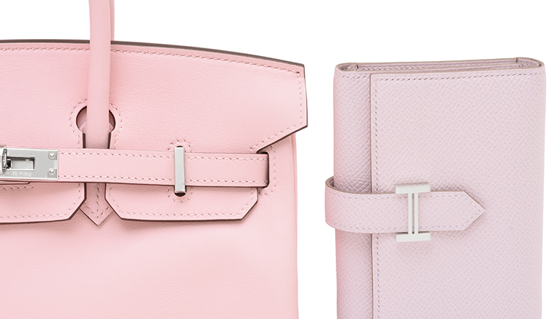 エルメス ケリー25/内縫い ローズサクラ スイフト ゴールド金具