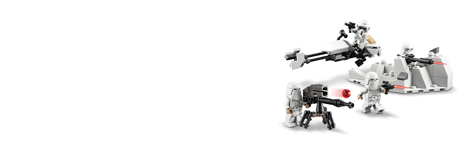 Snowtrooper™ Battle Pack 75320 | Star Wars™ | Buy online at the