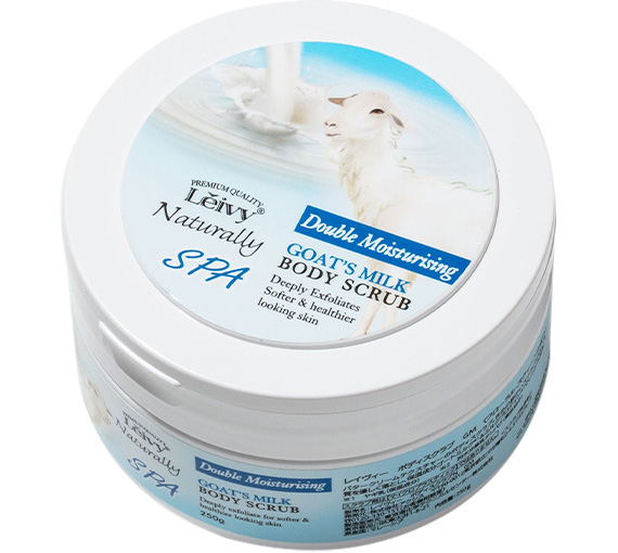 ボディスクラブ ゴートミルク｜Leivy Naturally（レイヴィー・ナチュラ