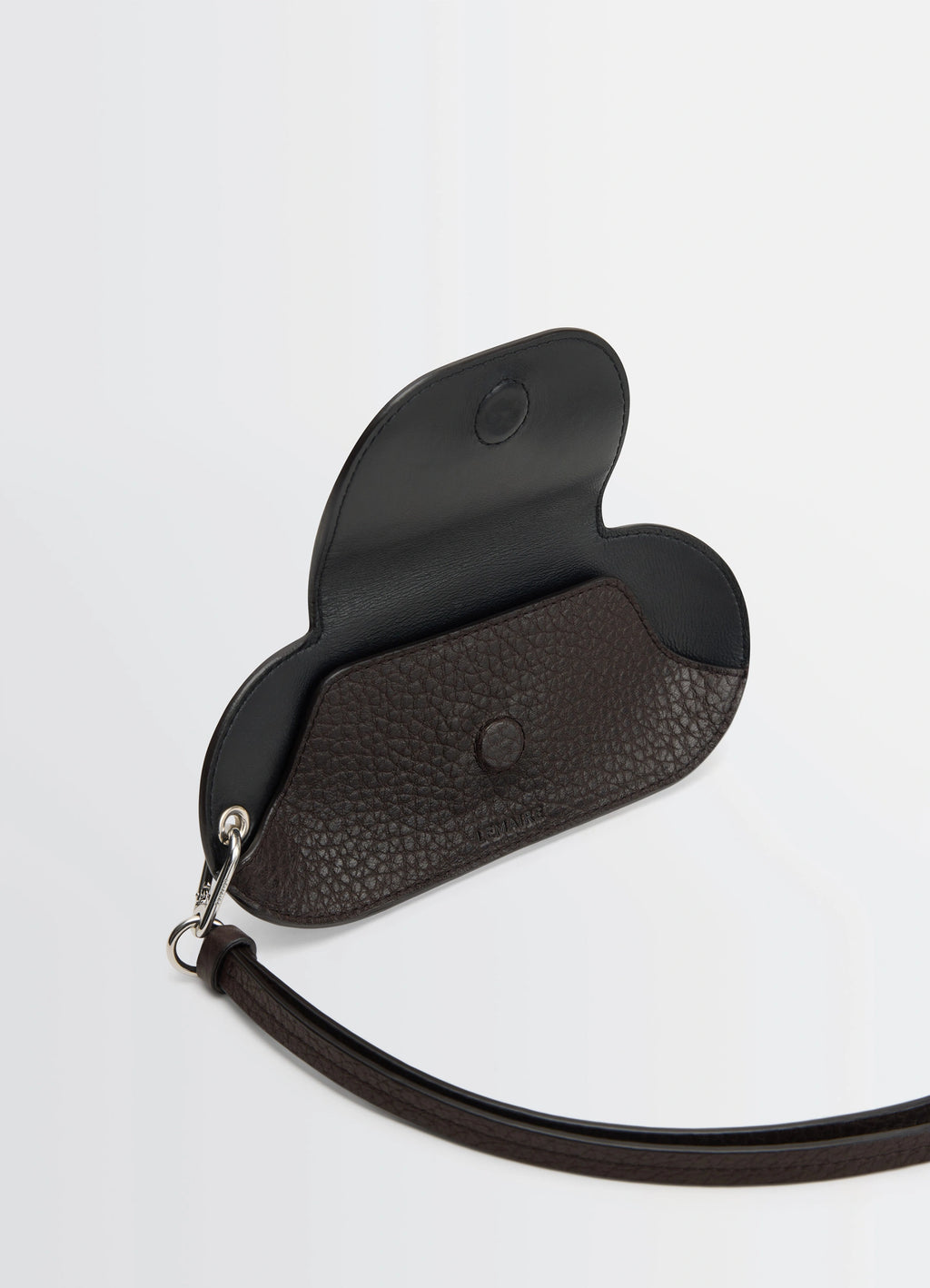 ベルグラスホルダー - Dark Chocolate - グレインカウレザー - ユニ