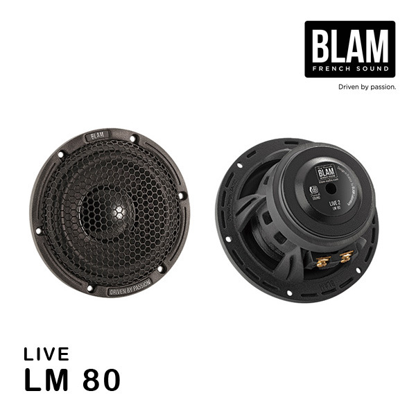 BLAM ブラム LM 80（LIVEシリーズスピーカー） 80mm ミッドレンジ