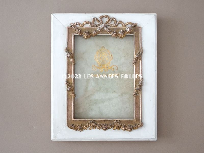 アンティーク フォトフレーム 薔薇＆リボンのガーランド : LES ANNEES