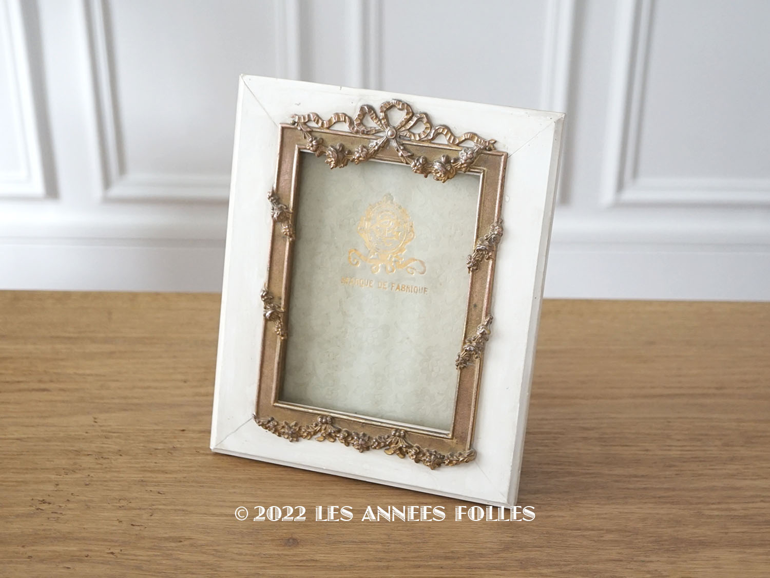 アンティーク フォトフレーム 薔薇＆リボンのガーランド : LES ANNEES