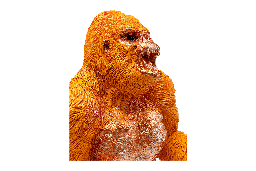 ゴリラオレンジ(2/Set) ブックエンド - オブジェ・置物の通販