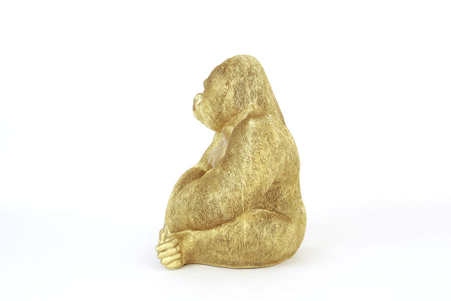 モンキーゴリラサイド ゴールド XL(E-b)R デコフィギア - オブジェ