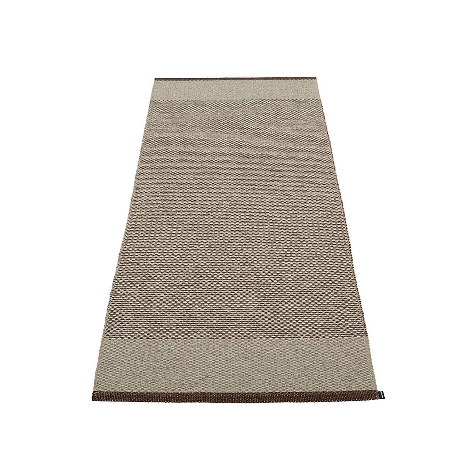 pappelina（パペリナ）ラグ EDIT DARK BROWN 70×200 | LIVING MOTIF