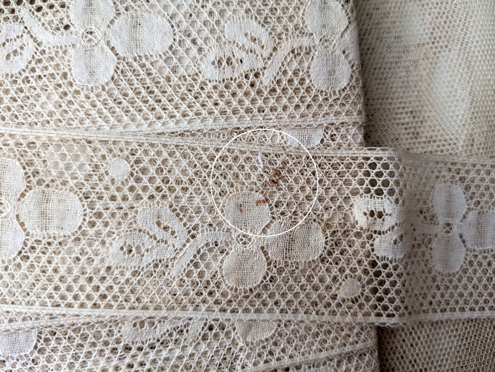 フランスアンティーク 台紙巻きヴァランシエンヌレース 1000cm