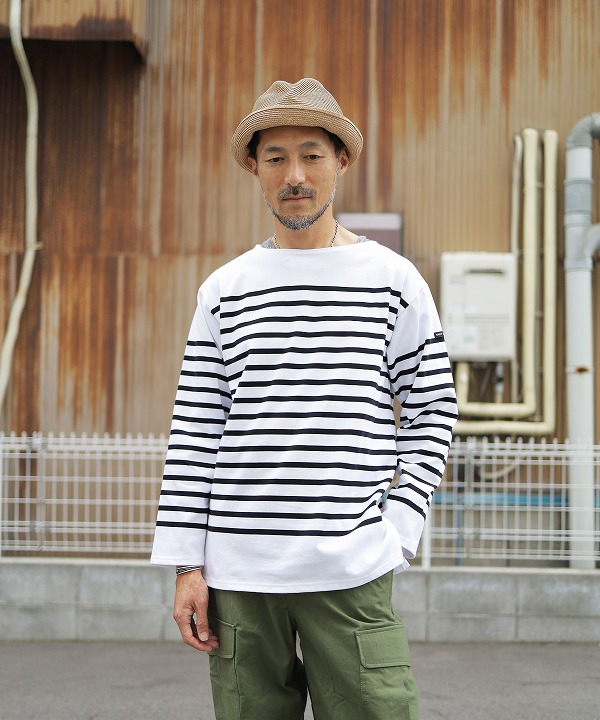 Saint James/セントジェームス NAVAL NEIGE/NOIR(ホワイト/ブラック