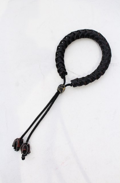 IFSIXWASNINE / 蛇骨ブレスレット レッドxブラック O-25-06-22-020-IF