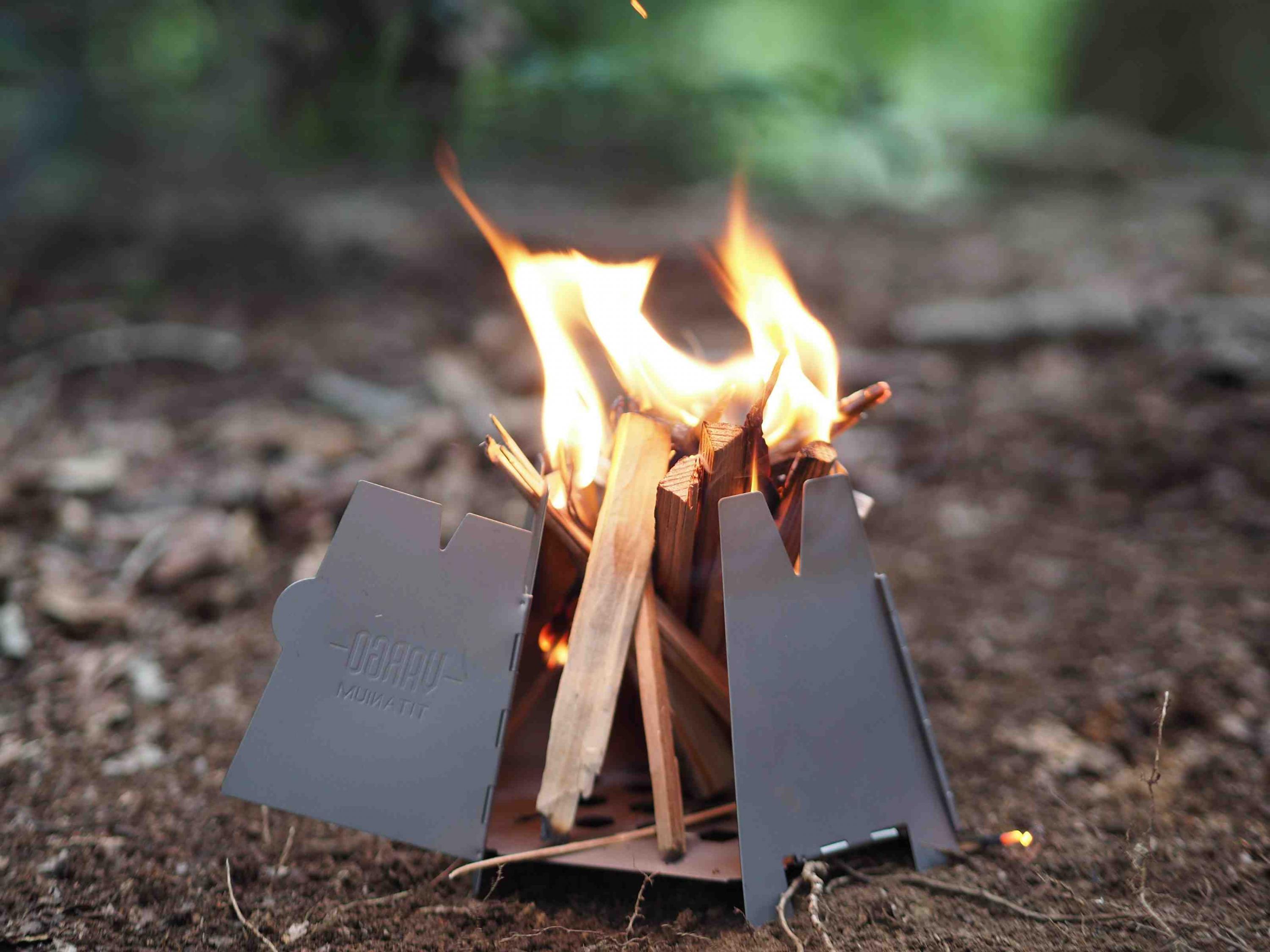 VARGOの、アルコールストーブ、ウッドストーブ、そして火吹き棒