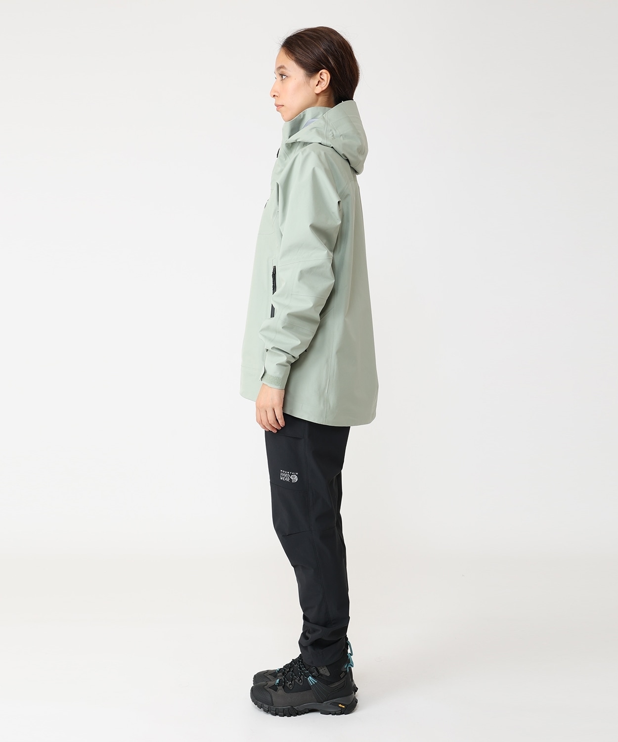 トレイルバースゴアテックスジャケット(XS White Sage)│マウンテン