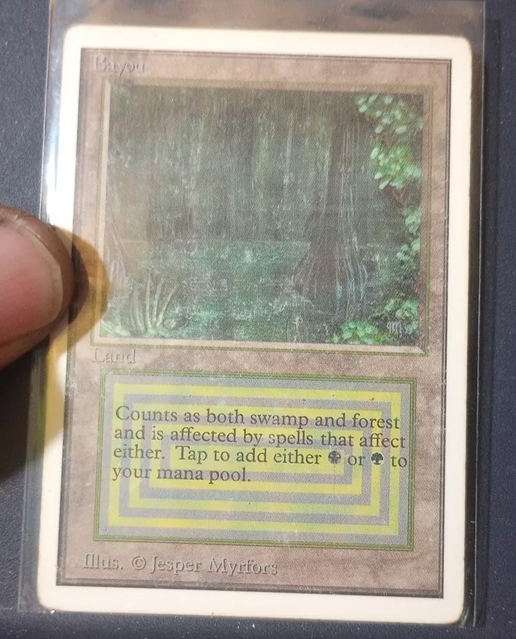 Unlimited Bayou Magic the Gathering | MTG Dual Lands | Duel Lands