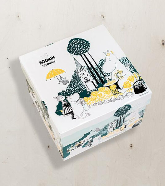 北欧ブランドReima【ムーミン・ベビーボックス】｜出産祝いに最適