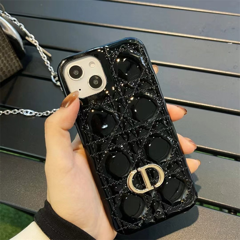 lady dior iphone17ケース CDロゴ ディオール スマホケース iphone16