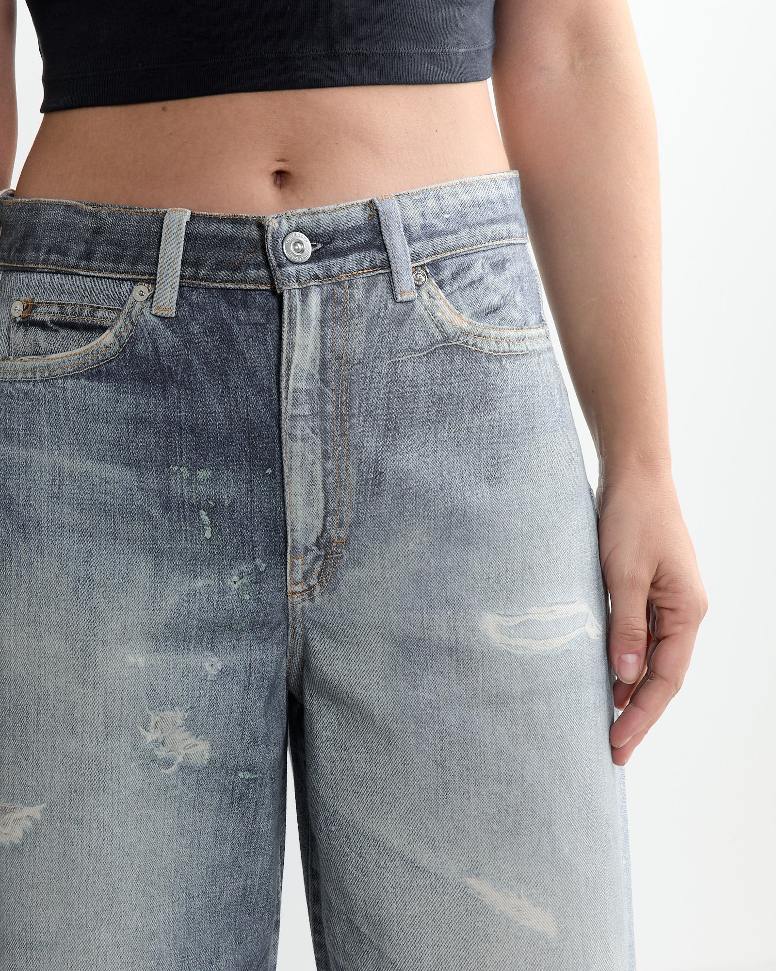 Full Cut Jean in Digital Denim Print