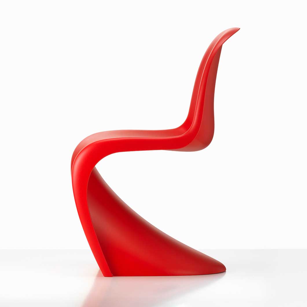 パントン チェア レッド(レッド)：ホーム