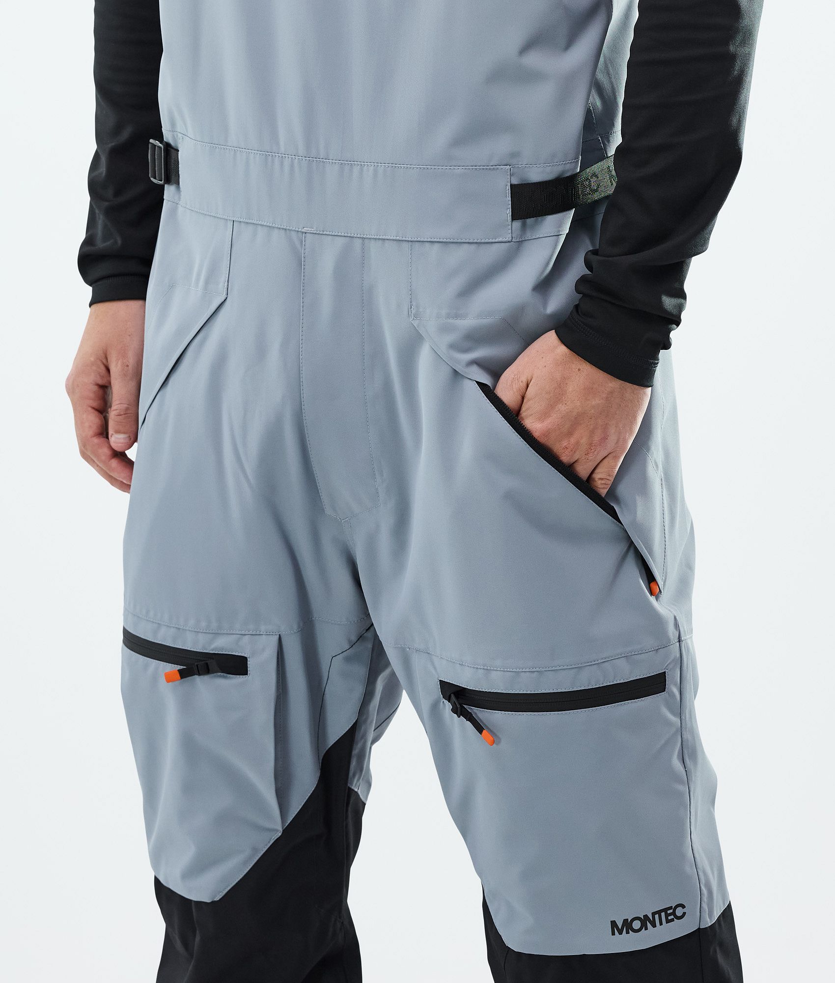 Montec Arch Ski Pants Men Soft Blue/Black | Montecwear.com