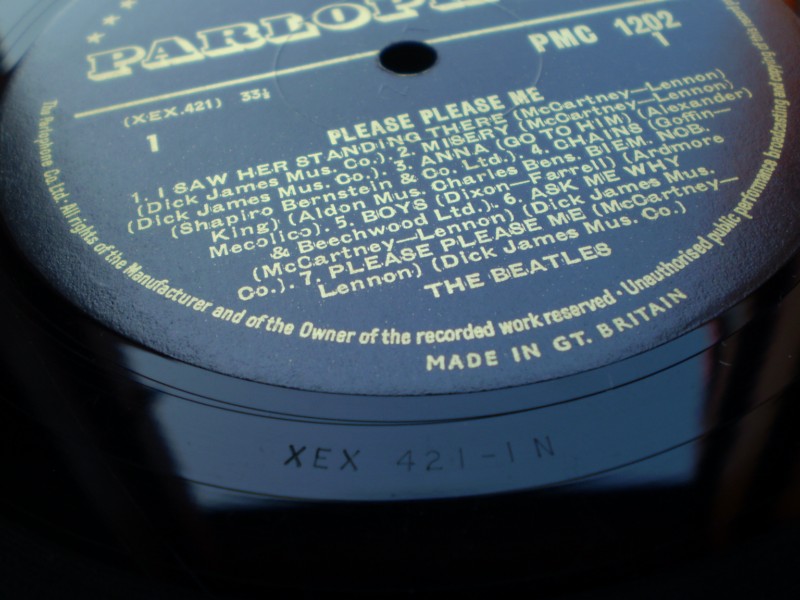 THE BEATLES 'PLEASE PLEASE ME' 1st UK PRESSING 1962 – Mootzproductions