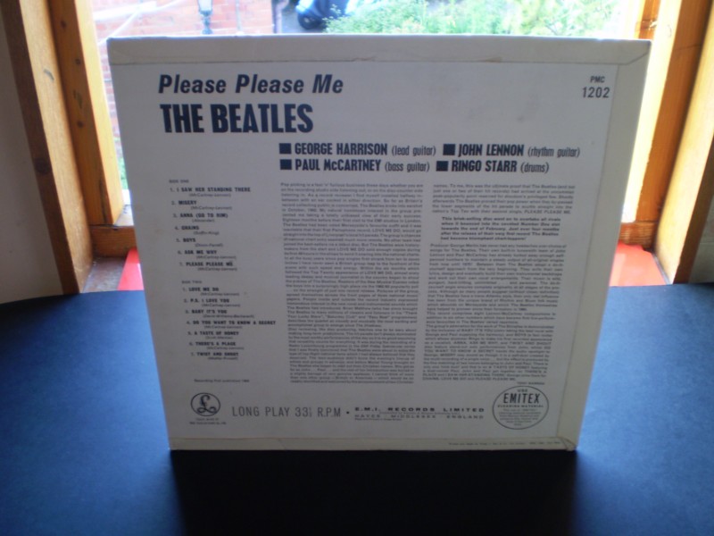 THE BEATLES 'PLEASE PLEASE ME' 1st UK PRESSING 1962 – Mootzproductions