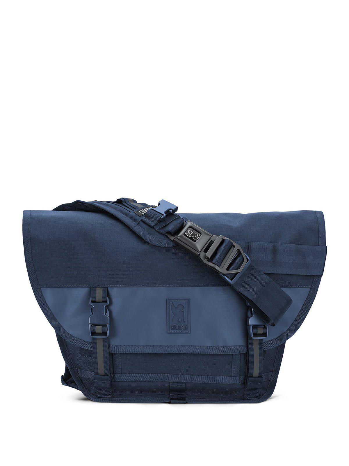 Chrome Industries Mini Metro Messenger Bag Navy Blue Tonal - MORE