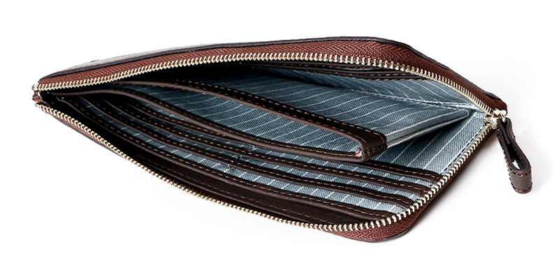 タケオキクチ｜L字ファスナー長財布 ｜クロ｜レディング｜TK-00211