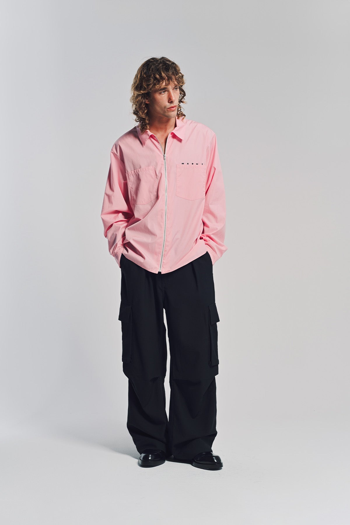 MARNI | ZIP-UP LONG SLEEVE SHIRT